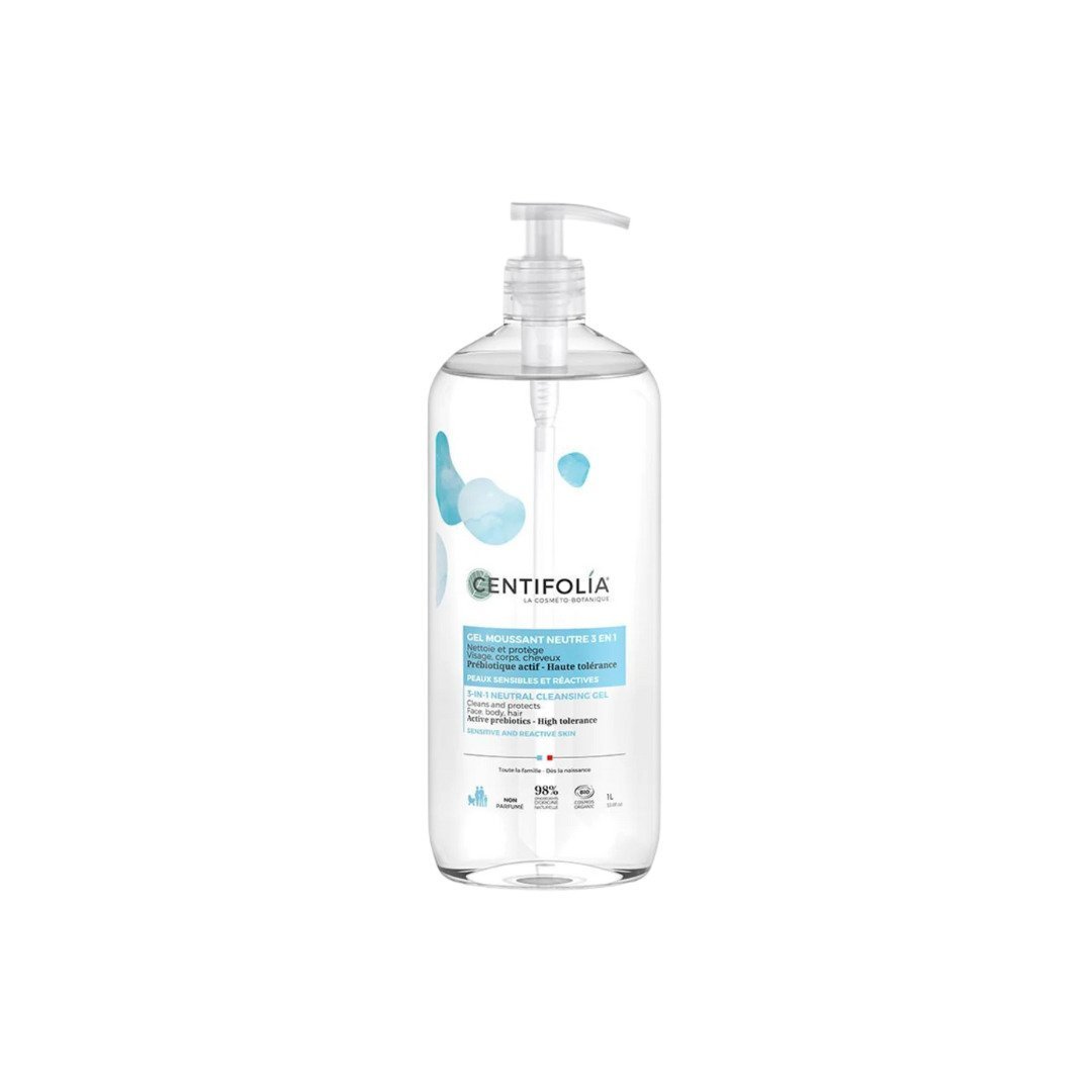 Centifolia-gel-moussant-neutre-3en1-prebiotics-1L.jpg Centifolia Gel Moussant Neutre 3en1 Prebiotics 1L – Image 1