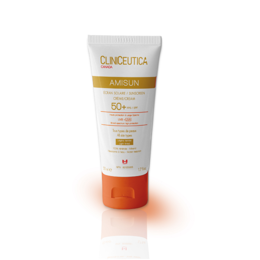 Cliniceutica-Amisun-creme-Teinte-legere-spf50-50ml-1-1.png Cliniceutica Amisun Creme Solaire Teinte Legere Spf50+ 50ml – Image 1