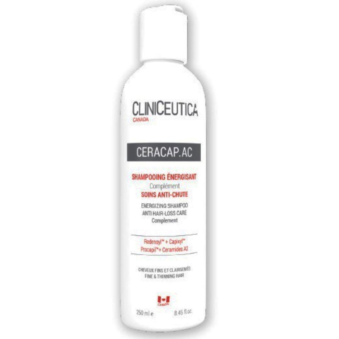 Cliniceutica-Ceracap-AC-shamp-energisant-250ml.jpg Cliniceutica Ceracap AC Shampoing Energisant 250ml – Image 1