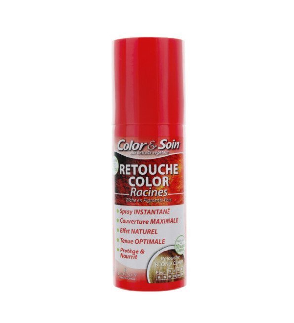 Color-Soin-spray-Retouche-color-Blond-Fonce-75ml-1.jpg Color et Soin spray Retouche color Blond Fonce 75ml – Image 1
