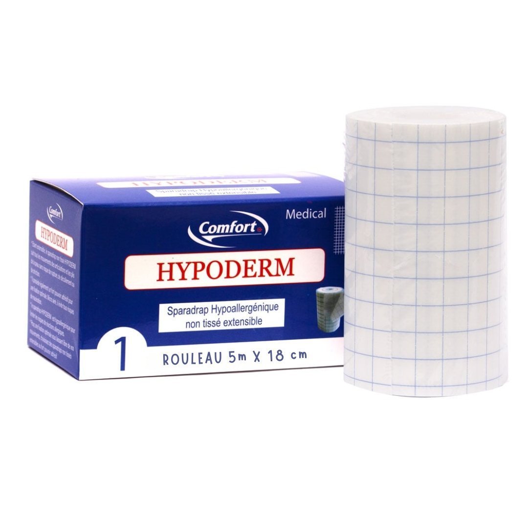 Comfort-sparadrap-Hypoderm-5m18cm-1.jpg Comfort Sparadrap Hypoderm 5m x 18cm – Image 1
