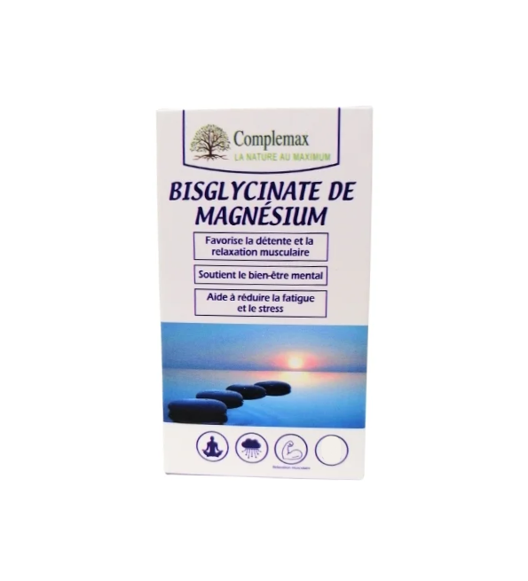 Complemax-Bisglycinate-De-Magnesium-30-Gelules.png Complemax Bisglycinate De Magnesium 30 Gelules – Image 1