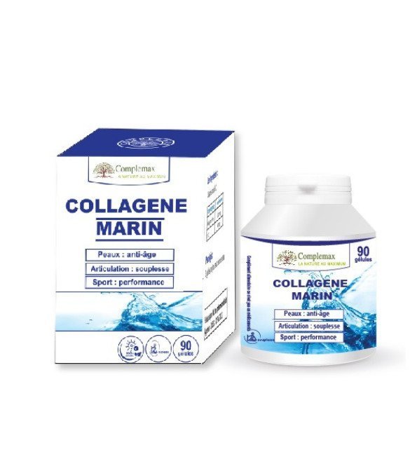 Complemax-collagene-marin-330mg-90-gelules.jpg Complemax Collagene Marin 330mg 90 gelules – Image 1