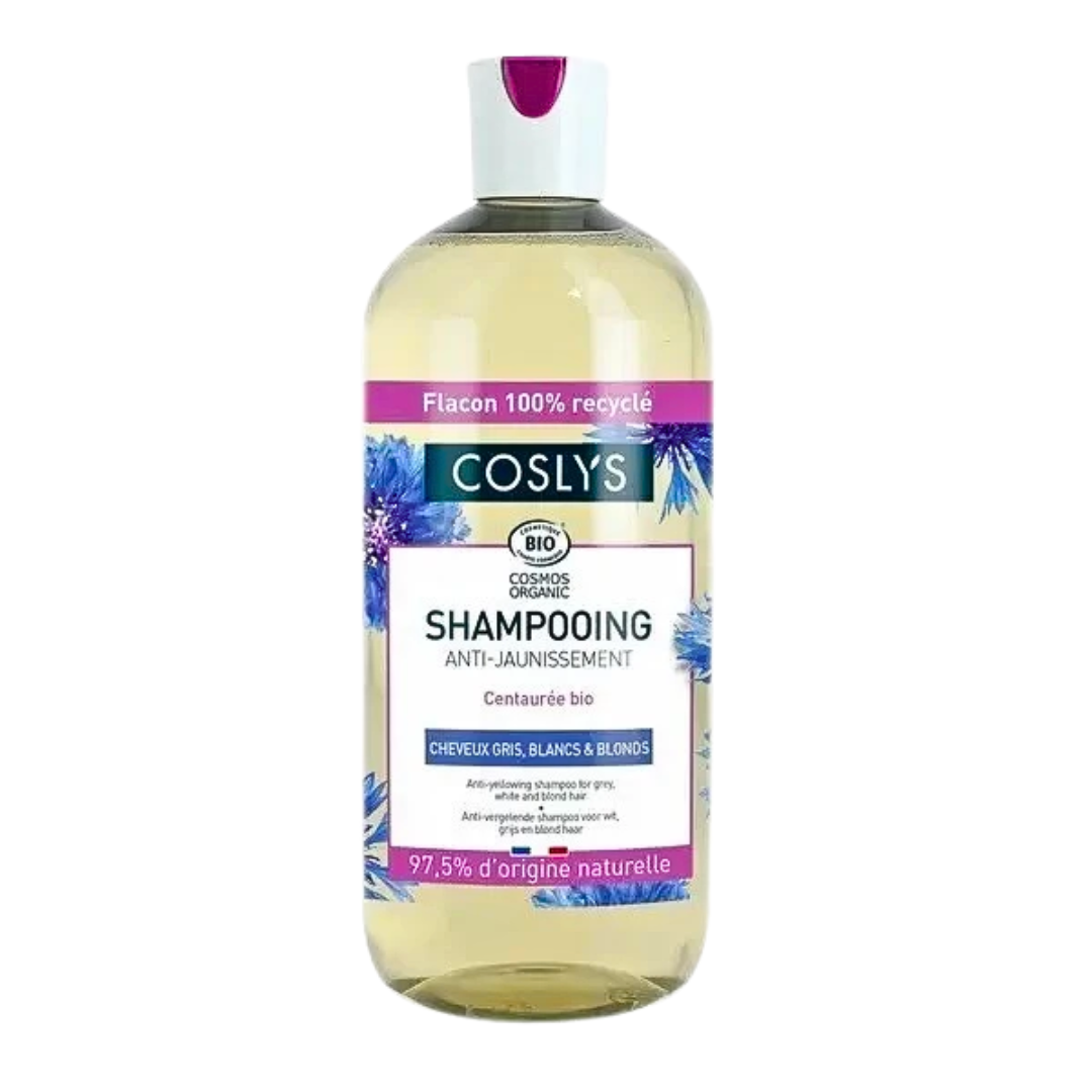 Coslys-Shampo-Chvx-Gris-Et-Blancs-500ml.png Coslys Shampoing Cheveux Gris Et Blancs 500ml – Image 1