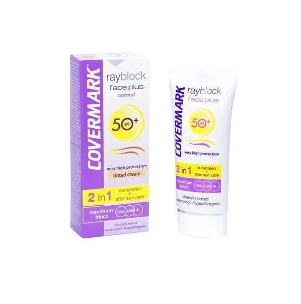 Covermark rayblock face plus Teinte Normal spf30 50ml