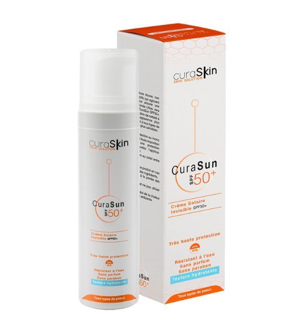 Curaskin-Curasun-Ecran-invisible-spf50-50ml.jpg Curaskin Curasun Ecran Invisible Spf50+ 50ml – Image 1