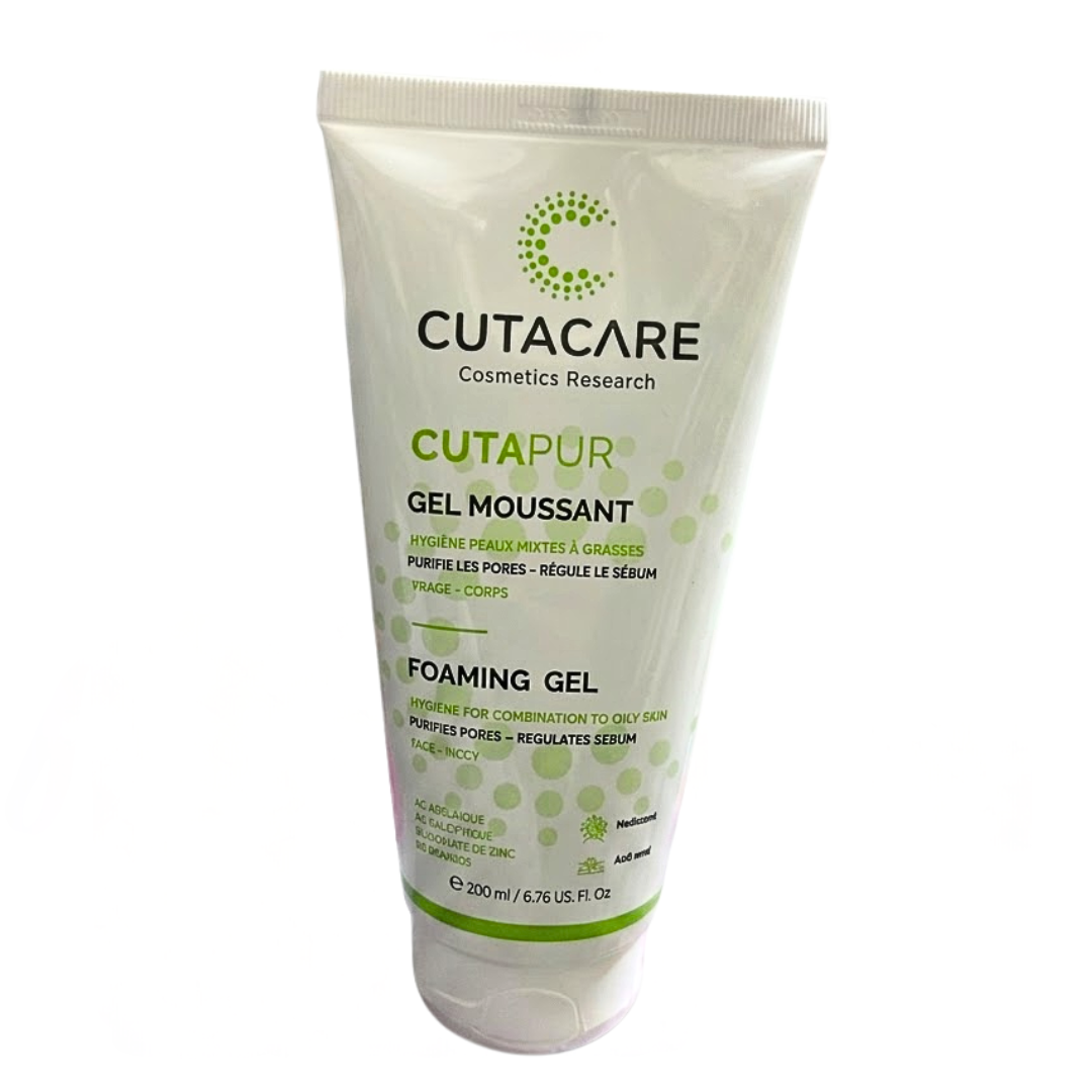 Cutacare-Cutapure-Gel-Moussant-200ml.png Cutacare Cutapure Gel Moussant 200ml – Image 1
