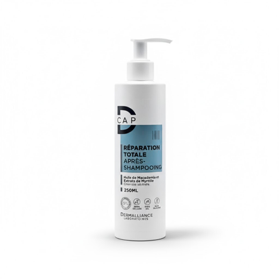 D-CAP-Apres-Shamp-Reparation-Totale-250ml.png D-CAP Apres Shampoing Reparation Totale 250ml – Image 1