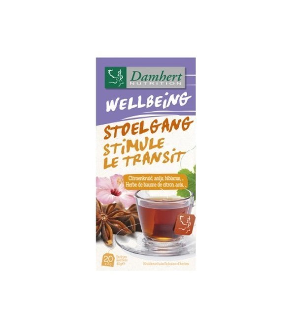 DAMHERT-TISANE-TRANSIT-1.jpg Damhert Tisane Stimule Le Transit 20 Sachets – Image 1