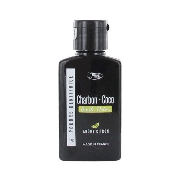 Denti-Smile Poudre Blancheur Au Charbon « Arome citron » 15g