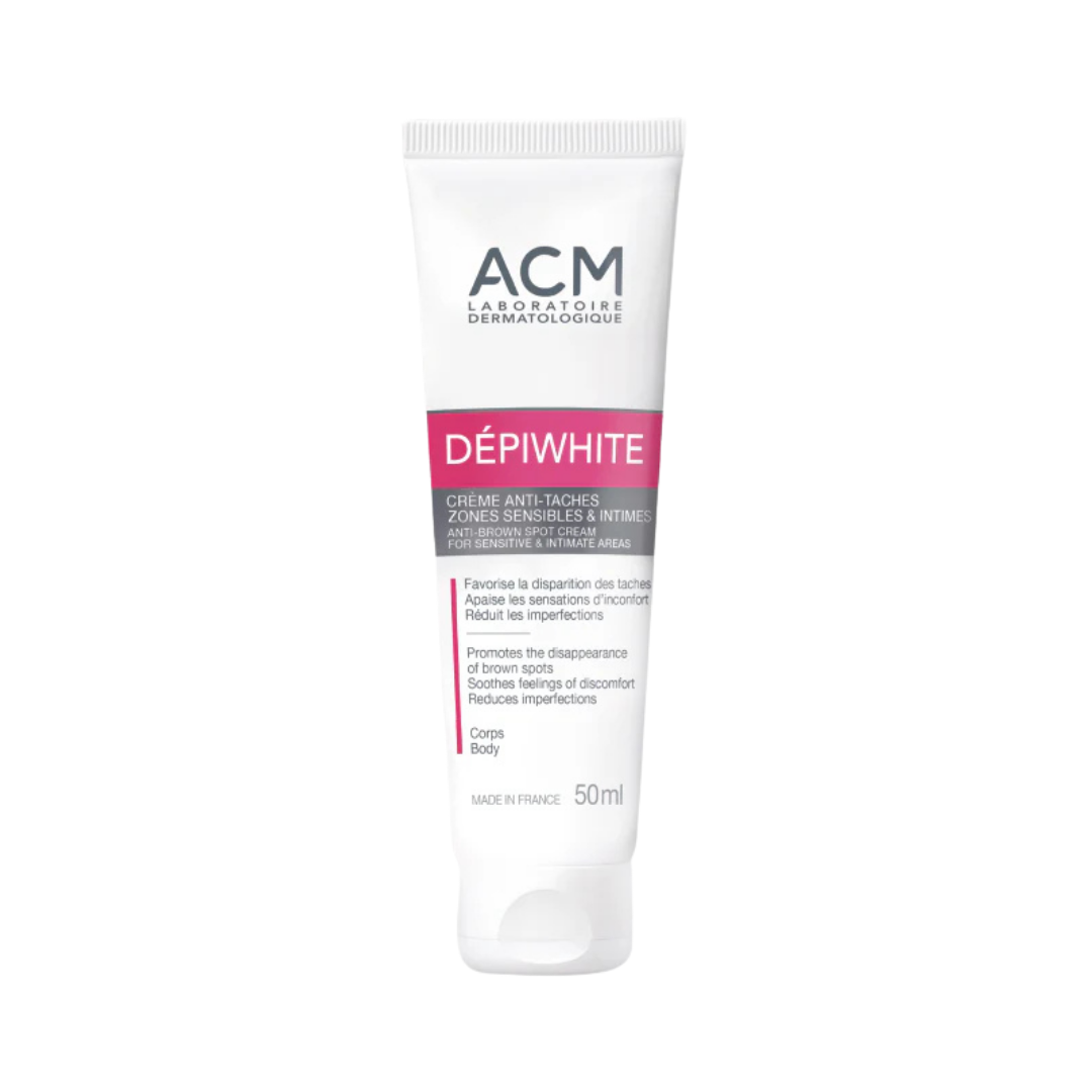 Depiwhite-Creme-Anti-Taches-Zones-Sensibles-Intimes-50ml.png ACM Depiwhite Creme Anti-Taches Zones Sensibles & Intimes 50ml – Image 1