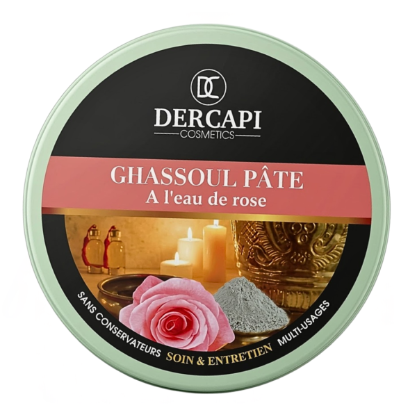 Dercapi Ghassoul Pate A L&rsquo;eau De Rose 200ml