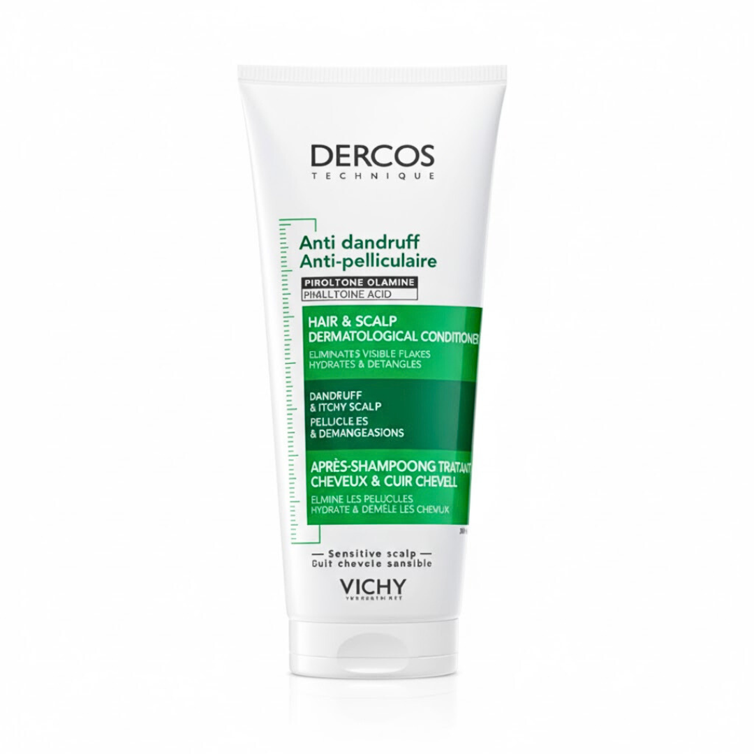 Dercos-Apres-Shamp-Anti-Pelliculaire-200ml.png Vichy Dercos Apres Shampoing Anti-Pelliculaire 200ml – Image 1