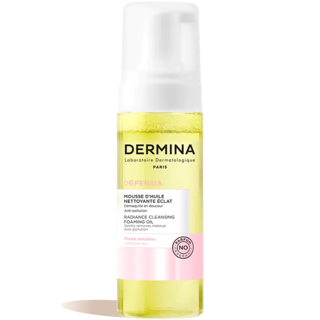 Dermina-Defensia-Mousse-dhuile-eclat-150ml-1.png Dermina Defensia Mousse D’huile Eclat 150ml – Image 1