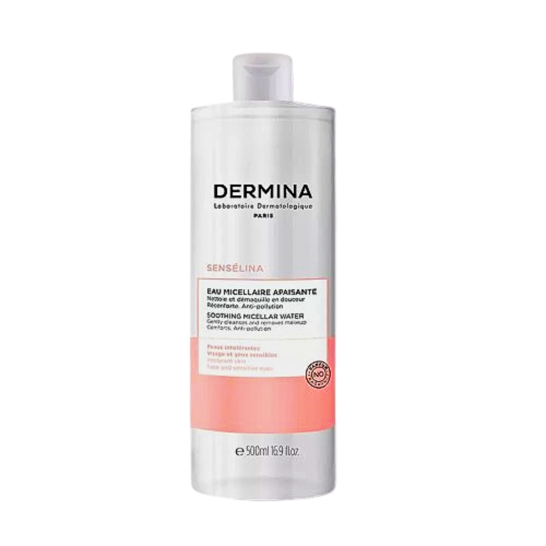 Dermina-Senselina-Eau-Micellaire-500ml.png Dermina Senselina Eau Micellaire 500ml – Image 1
