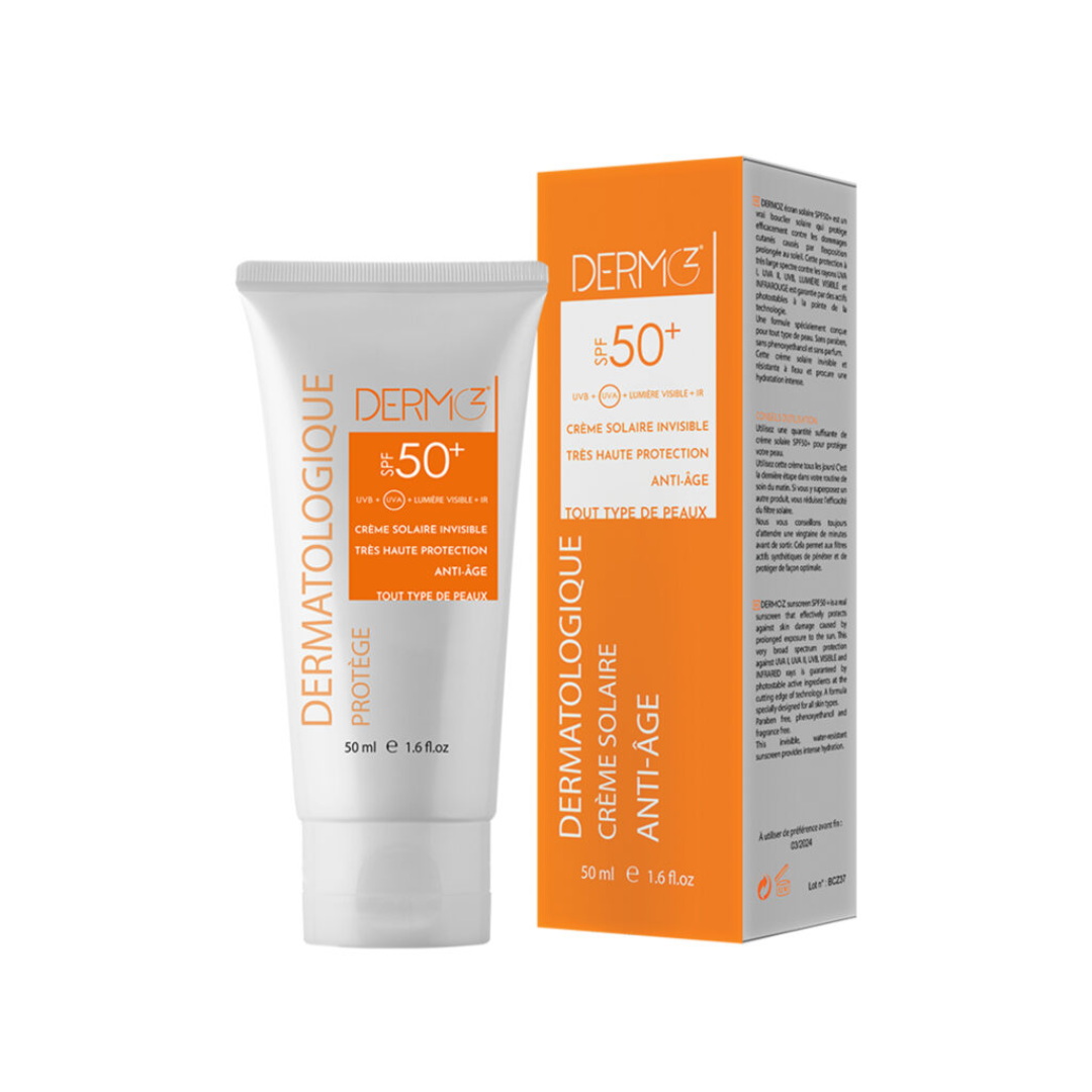 Dermoz-Ecran-solaire-inivisible-spf50-50ml-1-1.png Dermoz Ecran Solaire Inivisible Spf50+ 50ml – Image 1