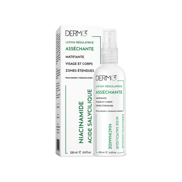 DERMOZ Lotion Régulatrice Asséchante 200ml