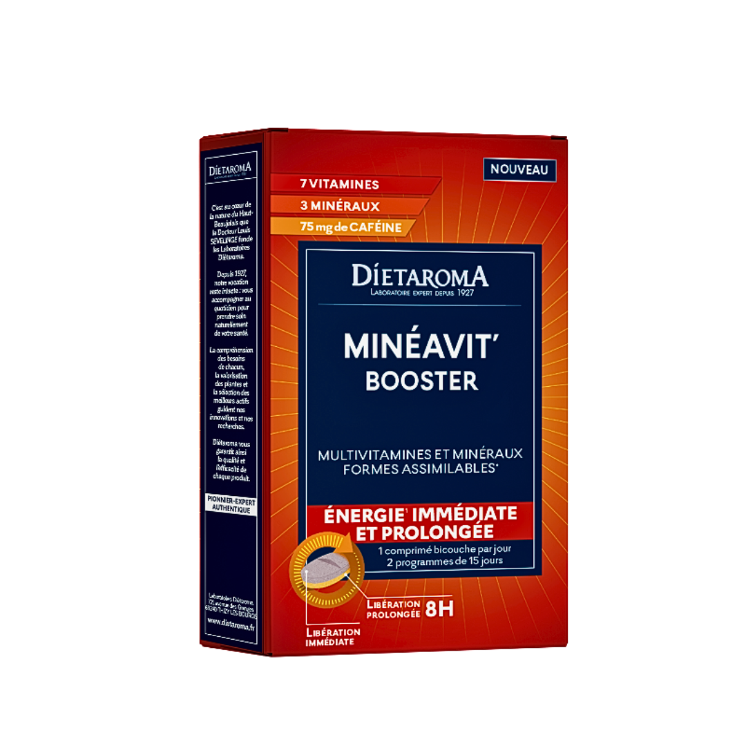 Dietaroma-Mineavit-Booster-30cps.png Dietaroma Mineavit Booster 30 Capsules – Image 1