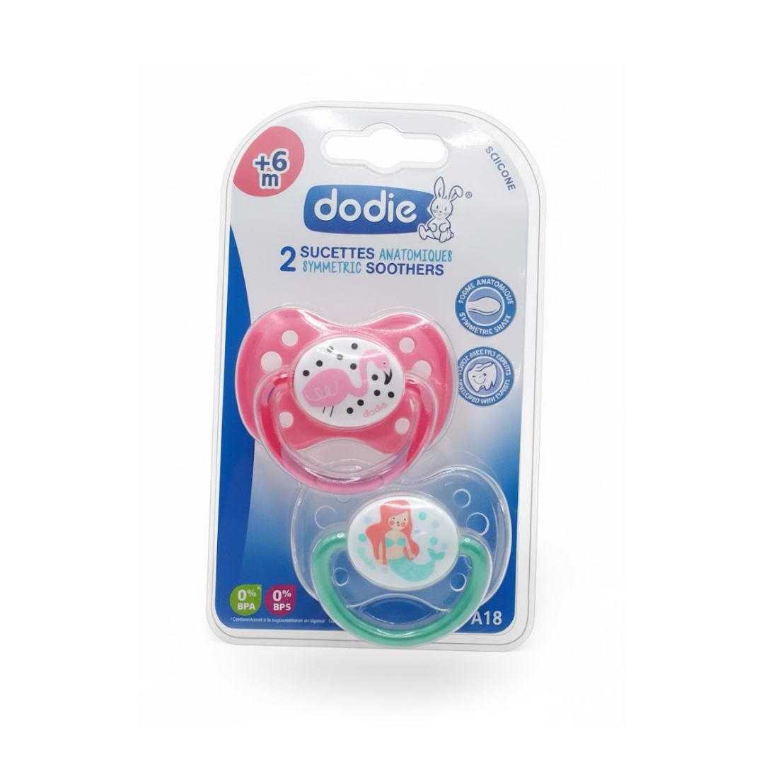 Dodie-Sucette-Anatomiques-6m-A18.png Dodie Sucette Anatomiques 6m+ A18 – Image 1