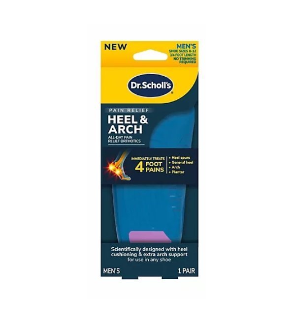 Dr.scholls-Pain-Relief-Heel-Arch-Mens-C0511-1.jpg Dr.scholl’s Pain Relief Heel & Arch Men’s – Image 1