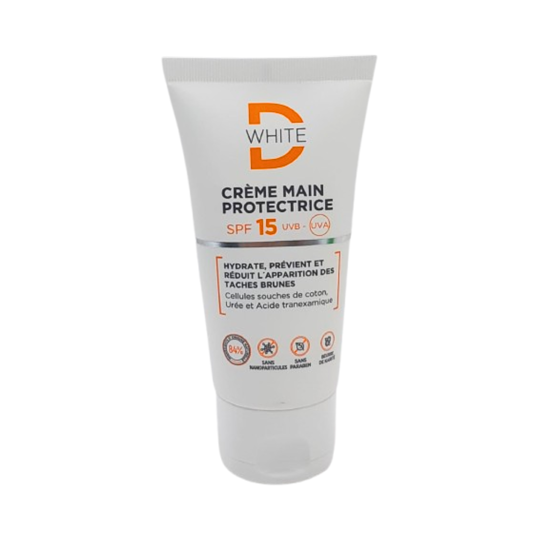 Dwhite-Creme-Main-Protectrice-spf15-50ml.png Dwhite Creme Main Protectrice spf15 50ml – Image 1