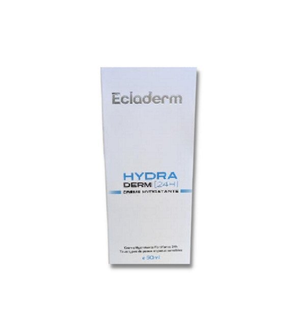 ECLADERM-HYDRA-DERM.jpg ECLADERM Hydra Derm Creme Hydratante 50ml – Image 1