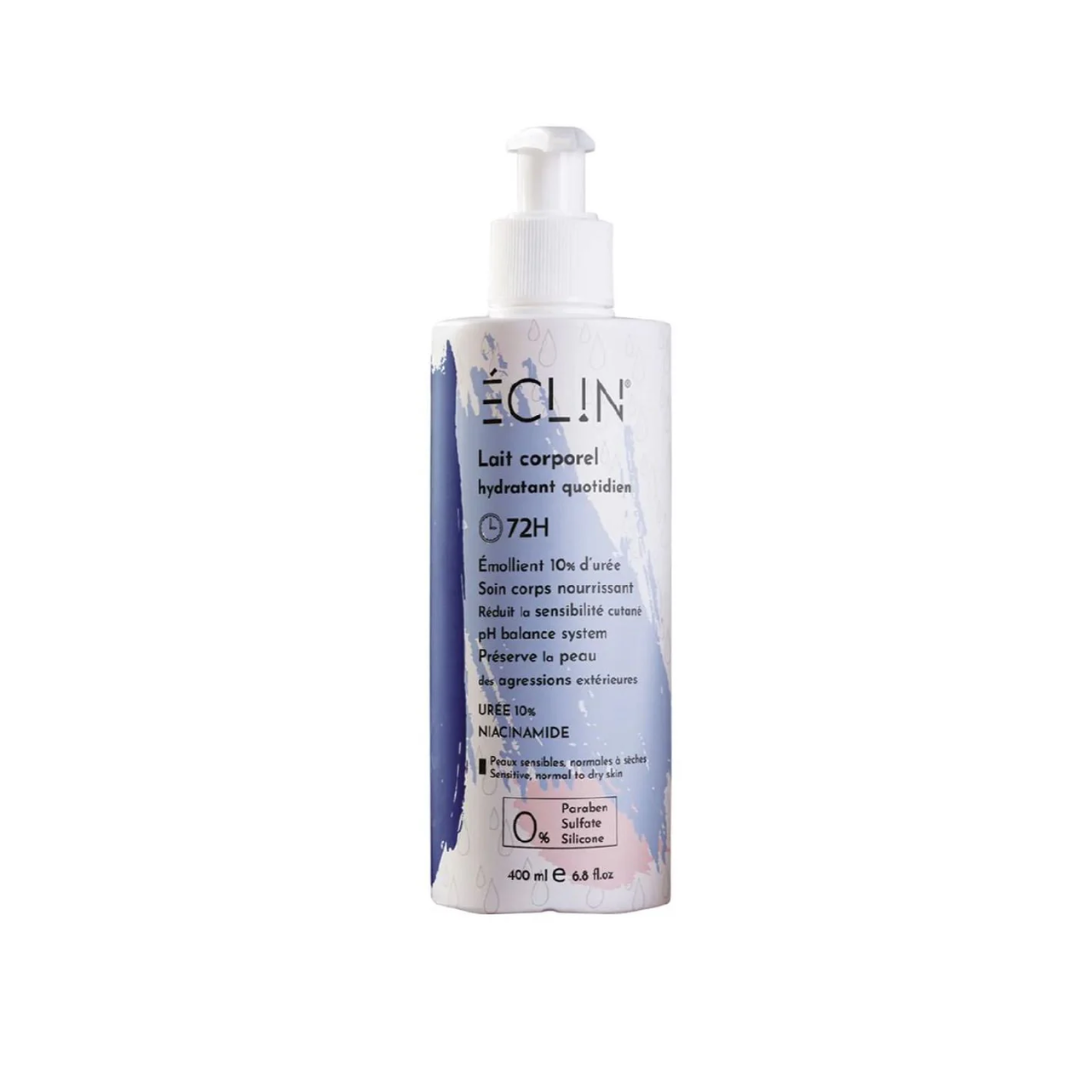 Eclin-Lait-Corporel-Hydratante-400ml-1.png Eclin Lait Corporel Hydratante 400ml – Image 1