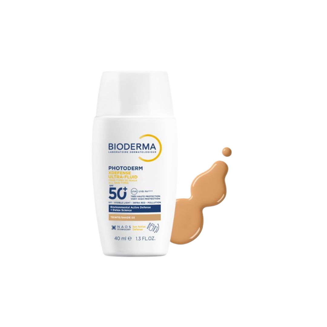 Elba-lait-bronzant-protecteur-spf30-100ml-85.png Bioderma Photoderm Xdefense Ultra Fluide 03 Teinte spf50+ 40ml – Image 1