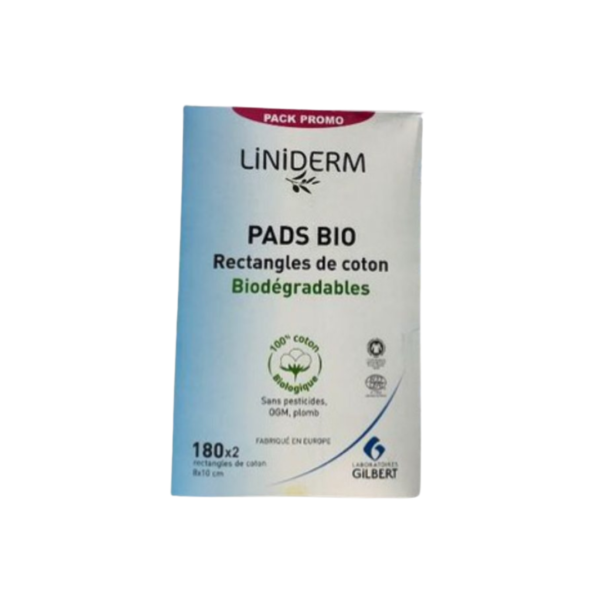Gilbert liniderm pads bio 180×2 rectangles pack