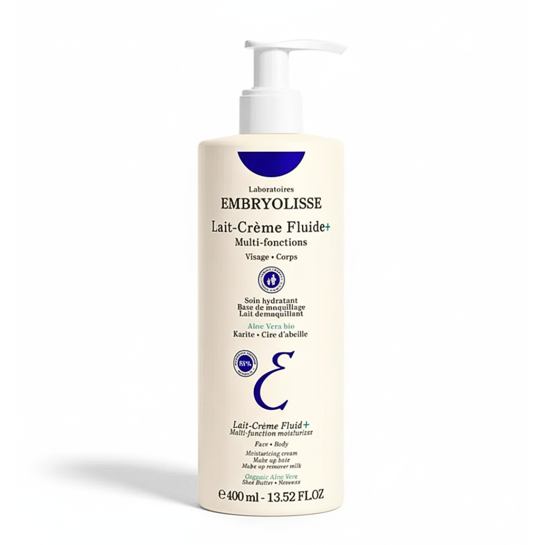 Embryolisse-Lait-Creme-Fluide-400ml.png Embryolisse Lait Creme Fluide+ 400ml – Image 1