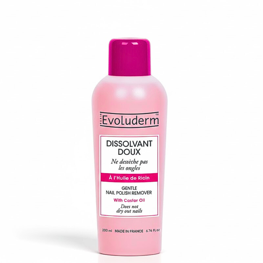 Evoluderm-Dissolvant-Doux-200ml.png Evoluderm Dissolvant Doux 200ml – Image 1