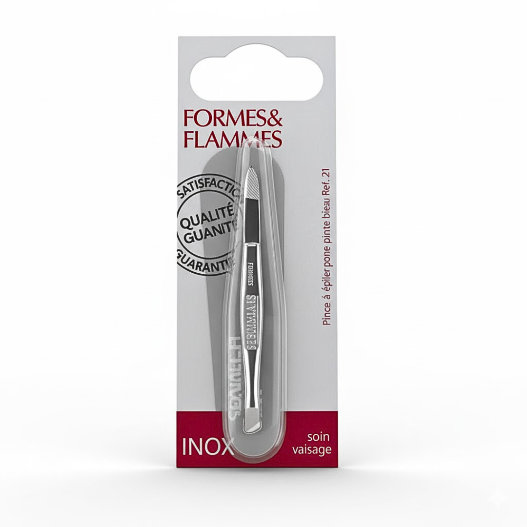 FF-Pince-a-Epiler-Acier-Forge-Chrome-Mors-Etroits-Biais-8cm-Ref-11.png Formes&Flammes Pince A Epiler Acier Forge Chrome Mors Etroits Biais 8cm Refrence 11 – Image 1