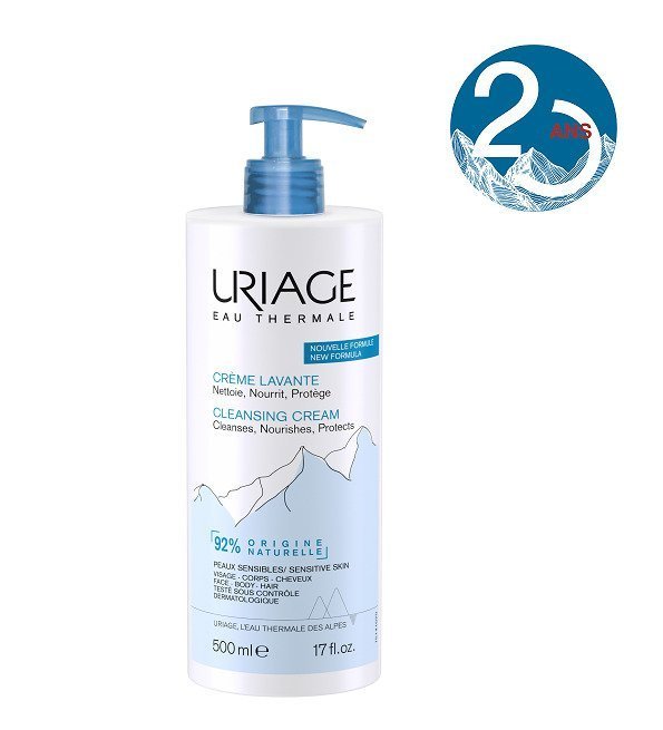 FLACON-URIAGE-500-ML-1B-HD-1.jpg Uriage – Crème Lavante – 500 ml – Image 1