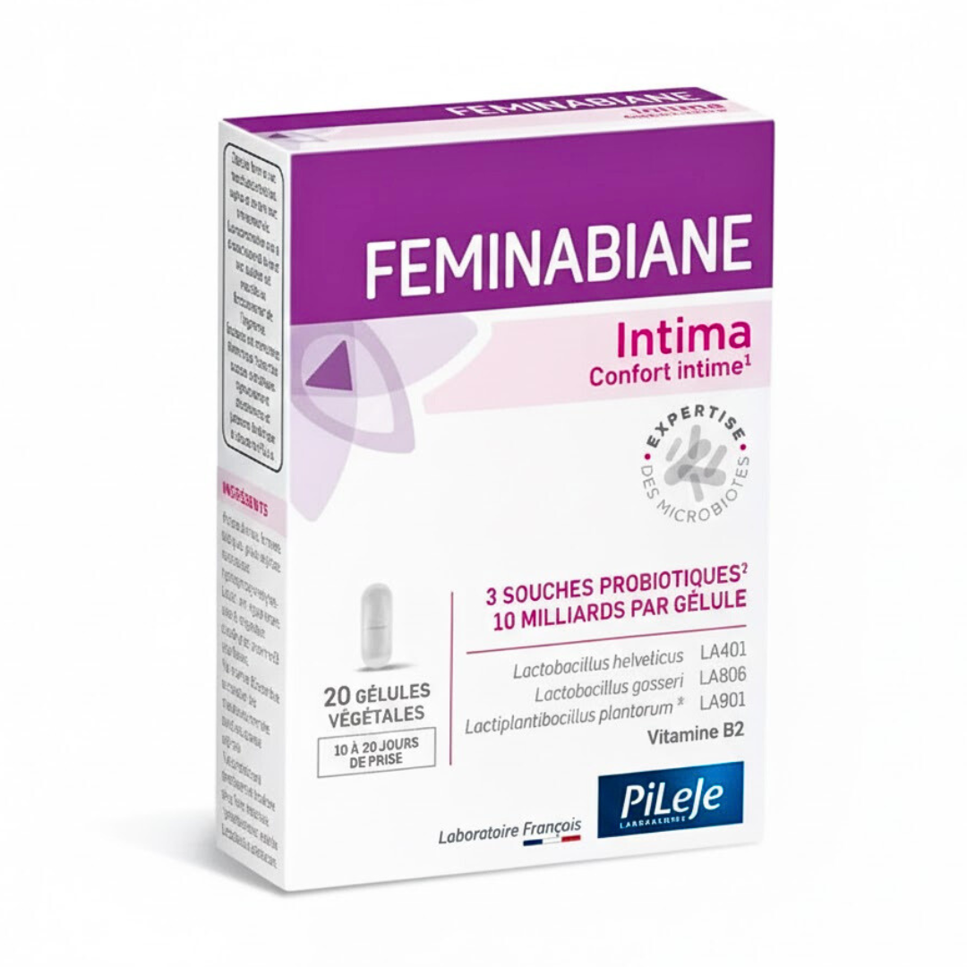 Feminabiane-Intima-20-gelules.png Pileje Feminabiane Intima 20 Gelules – Image 1