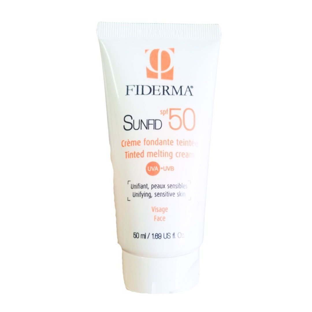 Fiderma-sunfid-ecran-teinte-spf50-50ml-1.jpg Fiderma Sunfid Ecran Teinte Spf50 50ml – Image 1