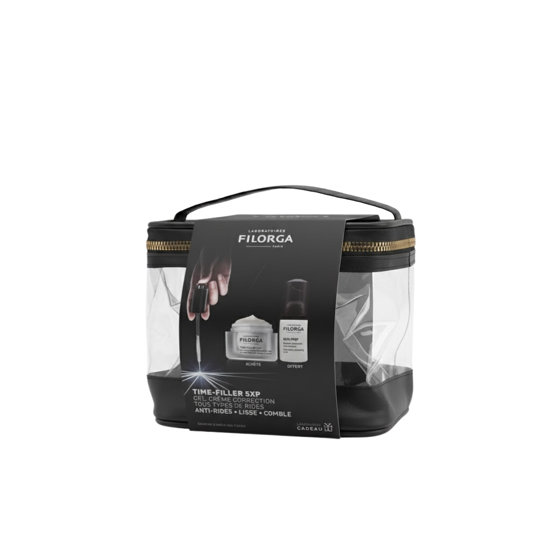 Filorga-Coffret-Time-Filler-5XP-Gel-CremeMousse-Skin-prep-30ml-1.png Filorga Coffret Time Filler 5XP Gel Creme+Mousse Skin Prep 30ml – Image 1