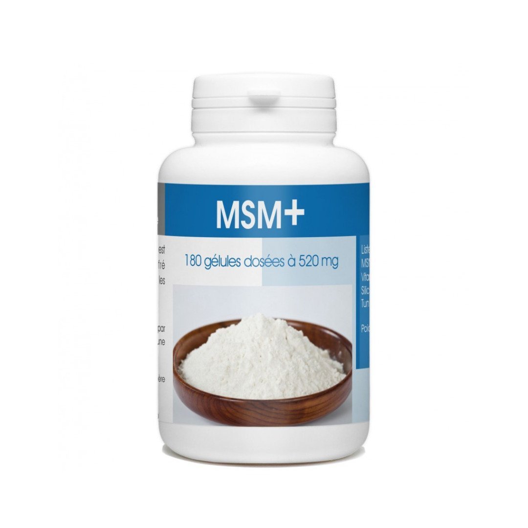 GPH-MSM-180-gelules.jpg GPH MSM+ 180 Gelules – Image 1