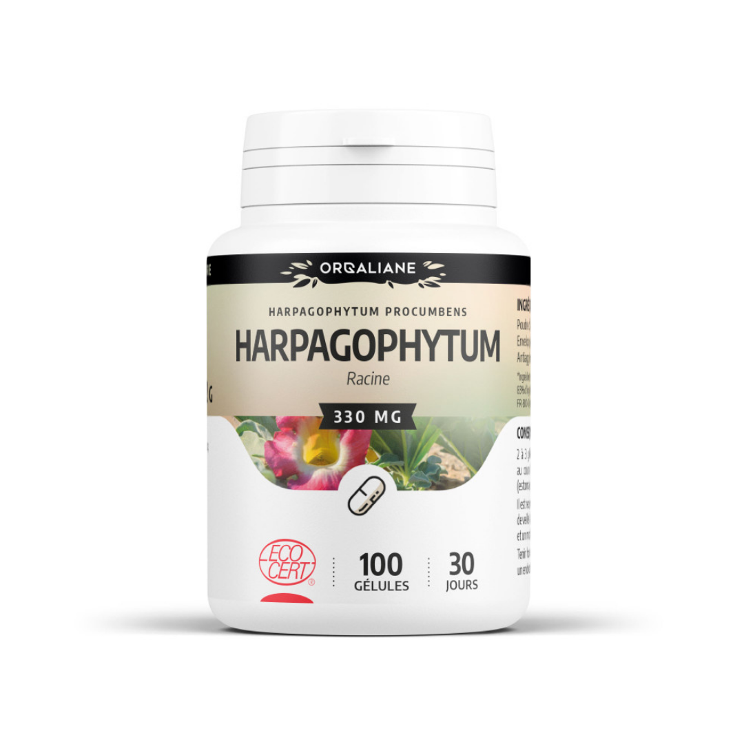 GPH-Orgaliane-Harpagophytum-Bio-100-gelules.png GPH Orgaliane Harpagophytum Bio 100 gelules – Image 1