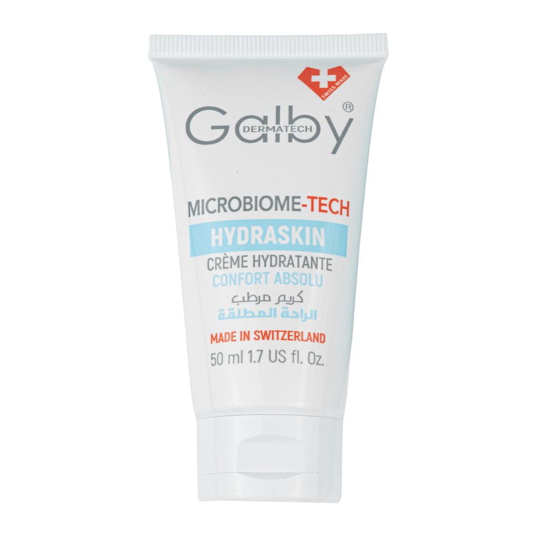 Galby-Dermatech-Hydraskin-Creme-Hydratante-50ml.png Galby Dermatech HYDRASKIN Crème Hydratante Confort Absolu 50ml – Image 1
