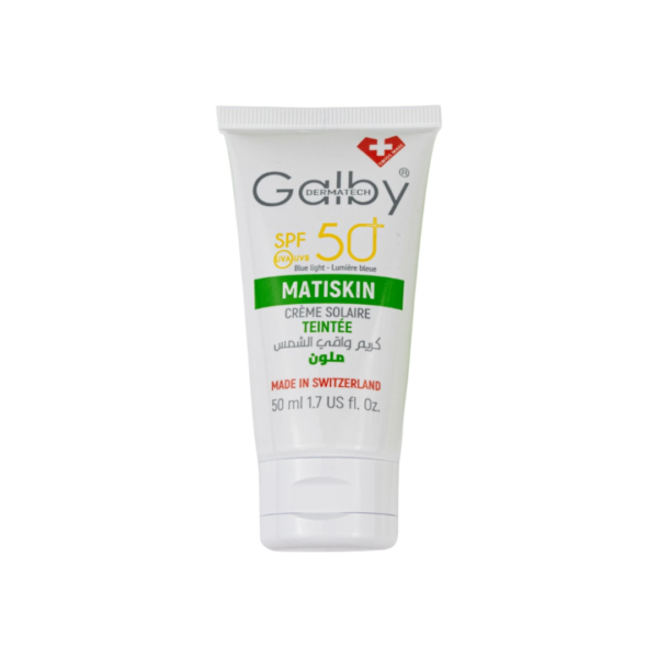 Galby Dermatech MATISKIN Crème Solaire Teintée SPF50+ 50ml