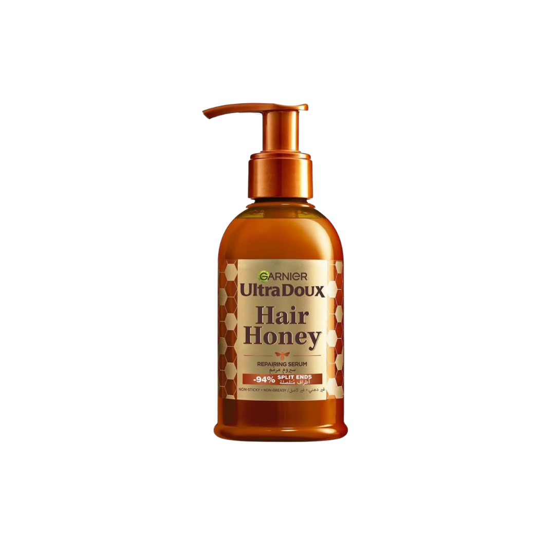 Garnier-Ultra-Doux-Serum-Hair-Honey-115ml.png Garnier Ultra Doux Serum Hair Honey 115ml – Image 1