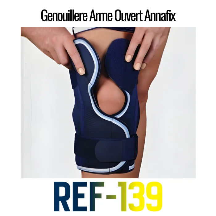 Genouillere-Arme-Ouvert-Annafix-139.webp ANNAFIX Genouillere Arme Ouvert Taille M REF-139 – Image 1