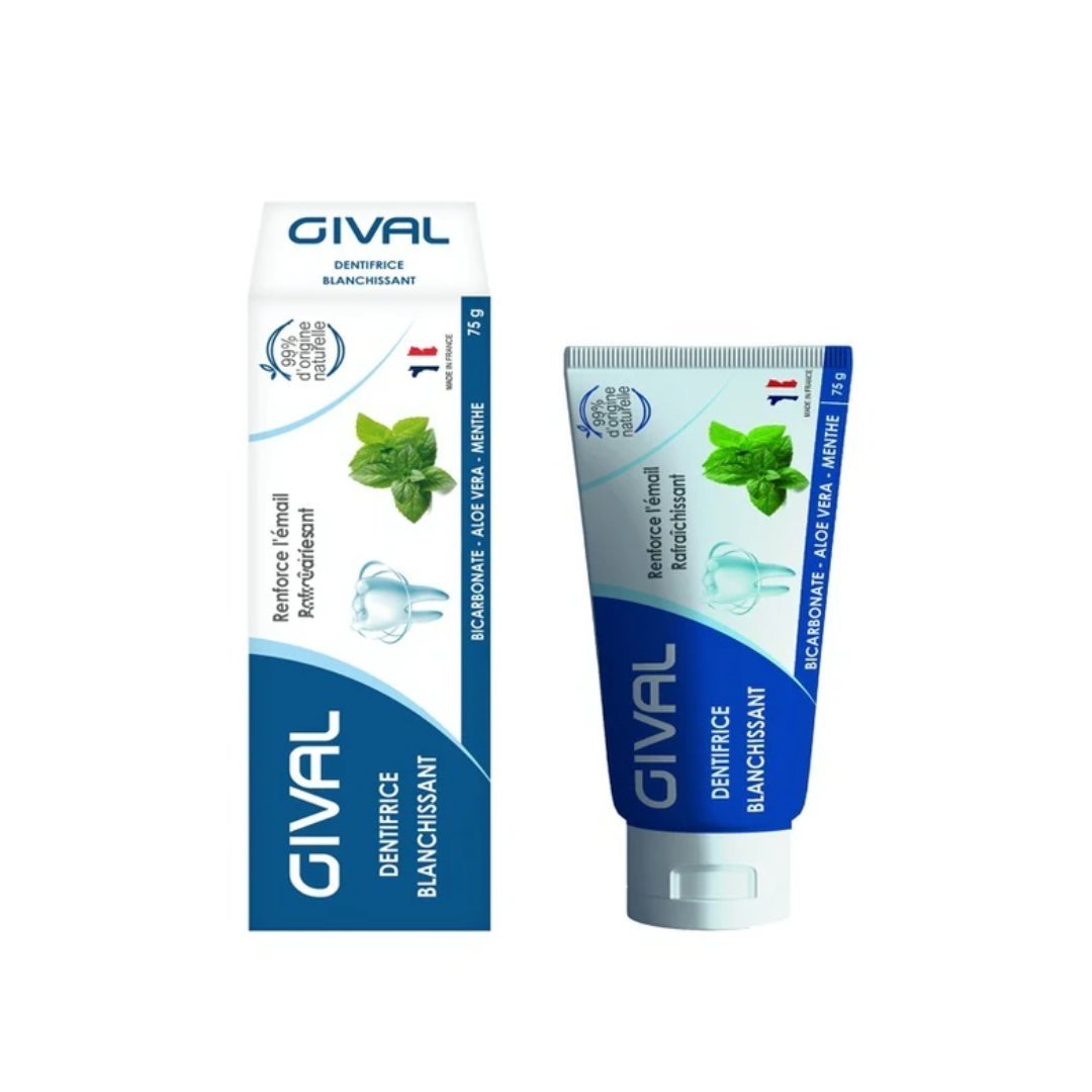 Gival-Dent-Blanchissant-75g-1.jpg Gival Dentifrice Blanchissant 75g – Image 1