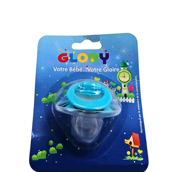 Glory Sucette Ronde 2eme Age Couvercle +6m