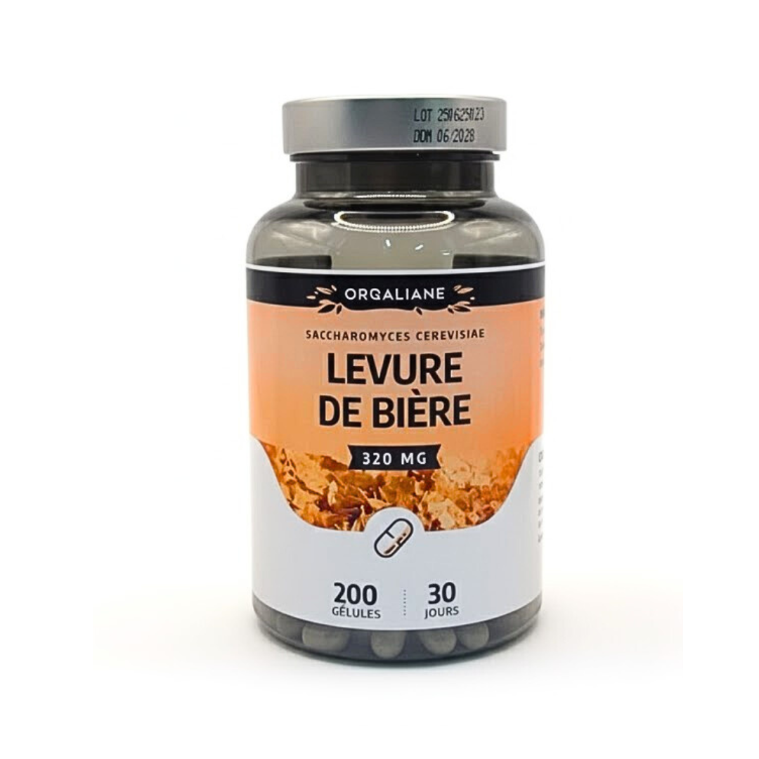 Gph-Levure-De-Biere-200gelules.png GPH Orgalinae Levure De Biere 200 Gelules – Image 1