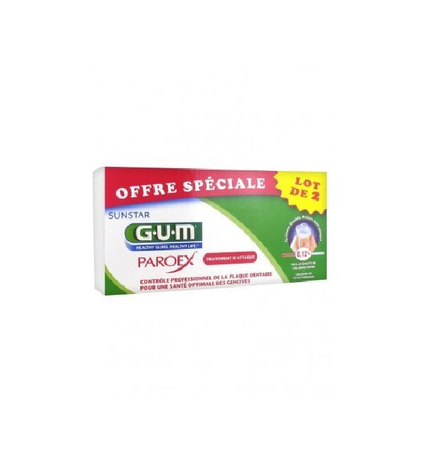 Gum-2-Dent-Paroex-N1770_2-pack-1.jpg Gum 2 Dentifrice Paroex N1770/2 pack – Image 1