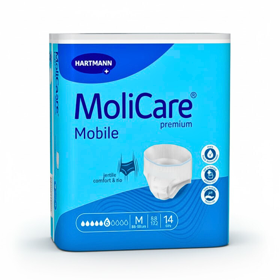 Hartmann-Molicare-Slip-Absorbant-Taille-Mjour-166014.png Hartmann Molicare Slip Absorbant Taille M/Jour 166014 – Image 1