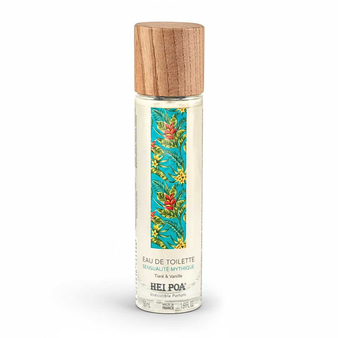 Hei-Poa-Eau-De-Toilette-Sensualite-Mythique-Tiarejasmin-50ml.png Hei Poa Eau De Toilette Sensualite Mythique Tiare&jasmin 50ml – Image 1