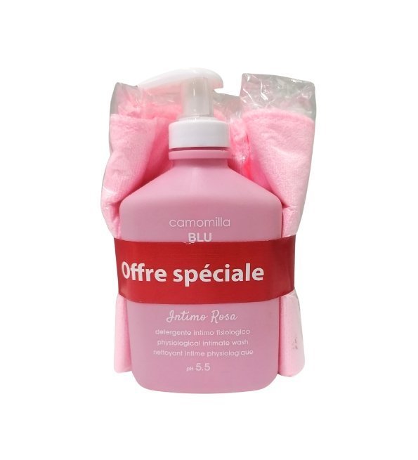 Intimorosa-ph-5.5-300mlserviette-pack-1.jpg Camomilla Intimorosa Ph 5.5 300ml+ Serviette Pack – Image 1