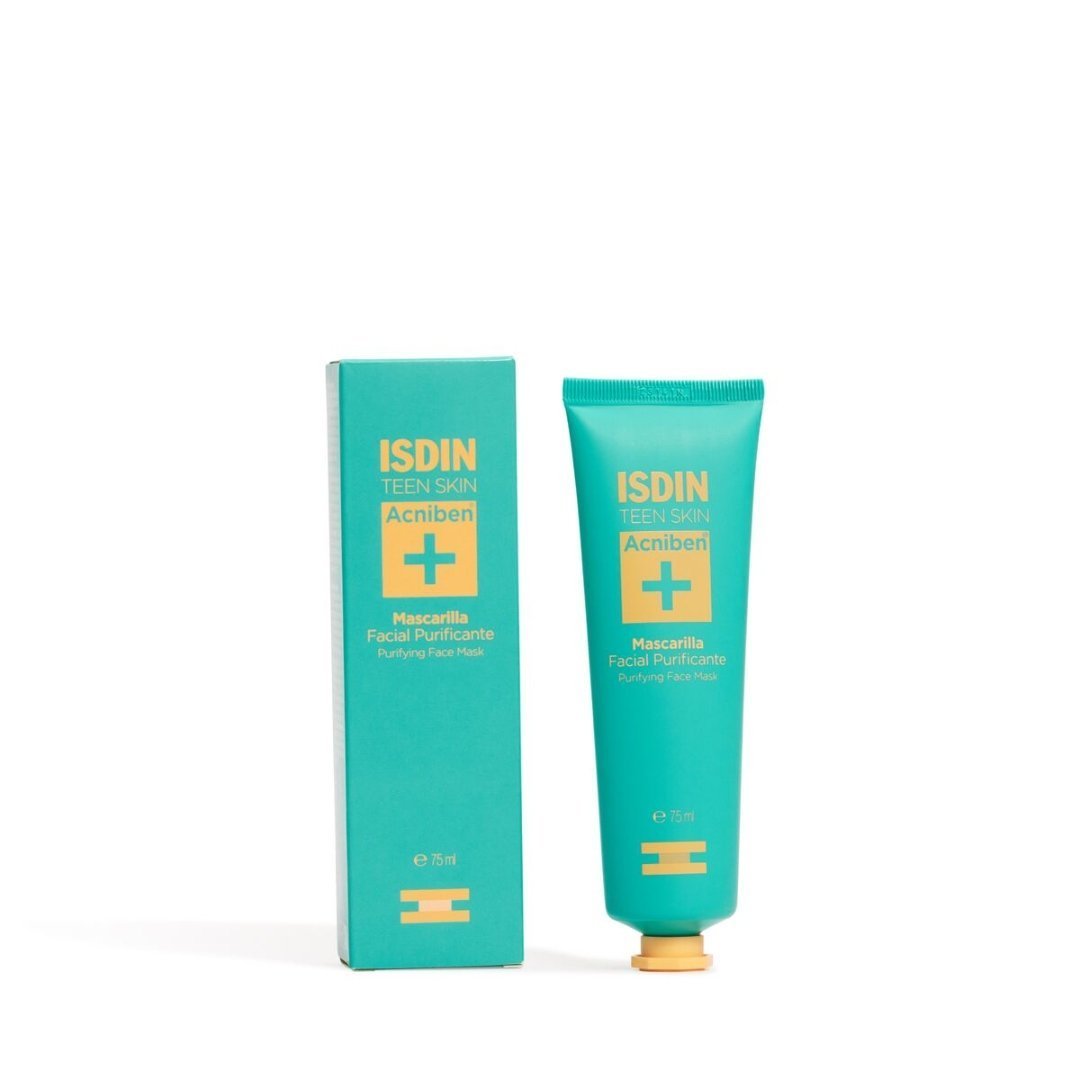 Isdin-Acniben-Masque-visage-purifiant-75ml-1-1.jpg Isdin Acniben+ Masque visage purifiant 75ml – Image 1